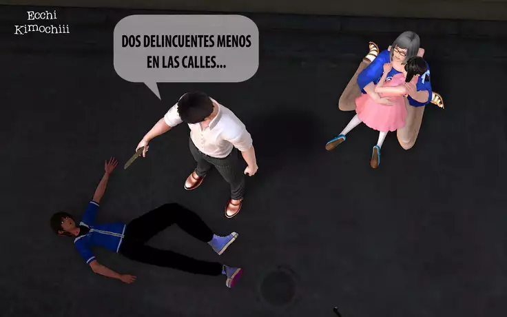 "Robo en el Callejón" parte 1/3 decensored "Ecchi Kimochiii"