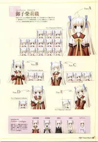 clover heart's visual fan book