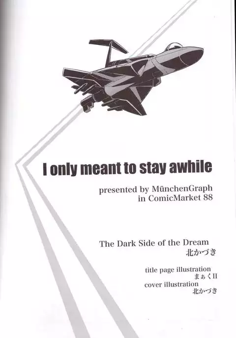 I only meant to stay awhile