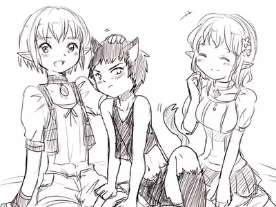 [Pixiv] Shota Elf Kanahito (3263669) BL