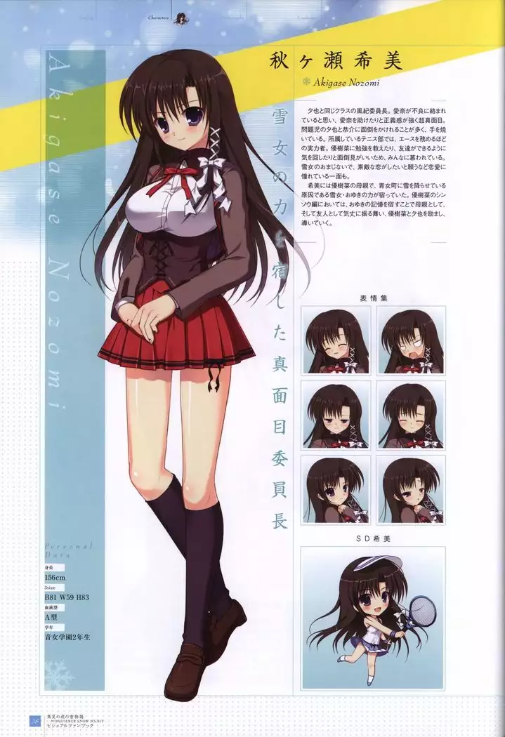 Manatsu no Yoru no Yukimonogatari -MIDSUMMER SNOW NIGHT- Visual Fanbook