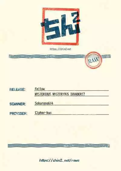 Fellow & MYSTERIOUS MYSTERIOUS INVADER