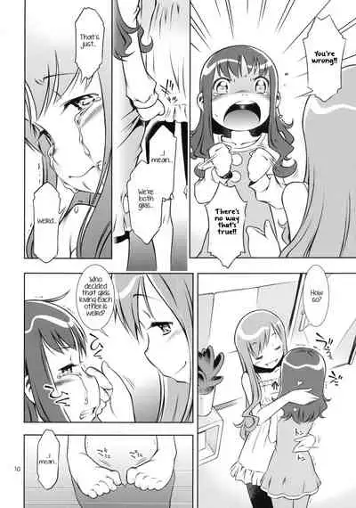 Girl in marine blue *