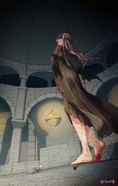 - 黑魂篝火旁的倩影