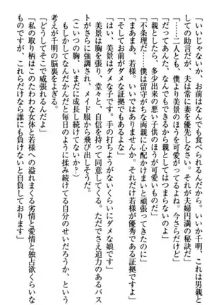 年上メイドの新婚日記