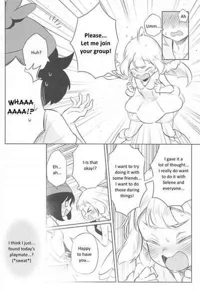 [Chouzankai (TER)] Onnanoko-tachi no Himitsu no Bouken 2 (Pokémon Sun & Moon) [English][Shephipster]