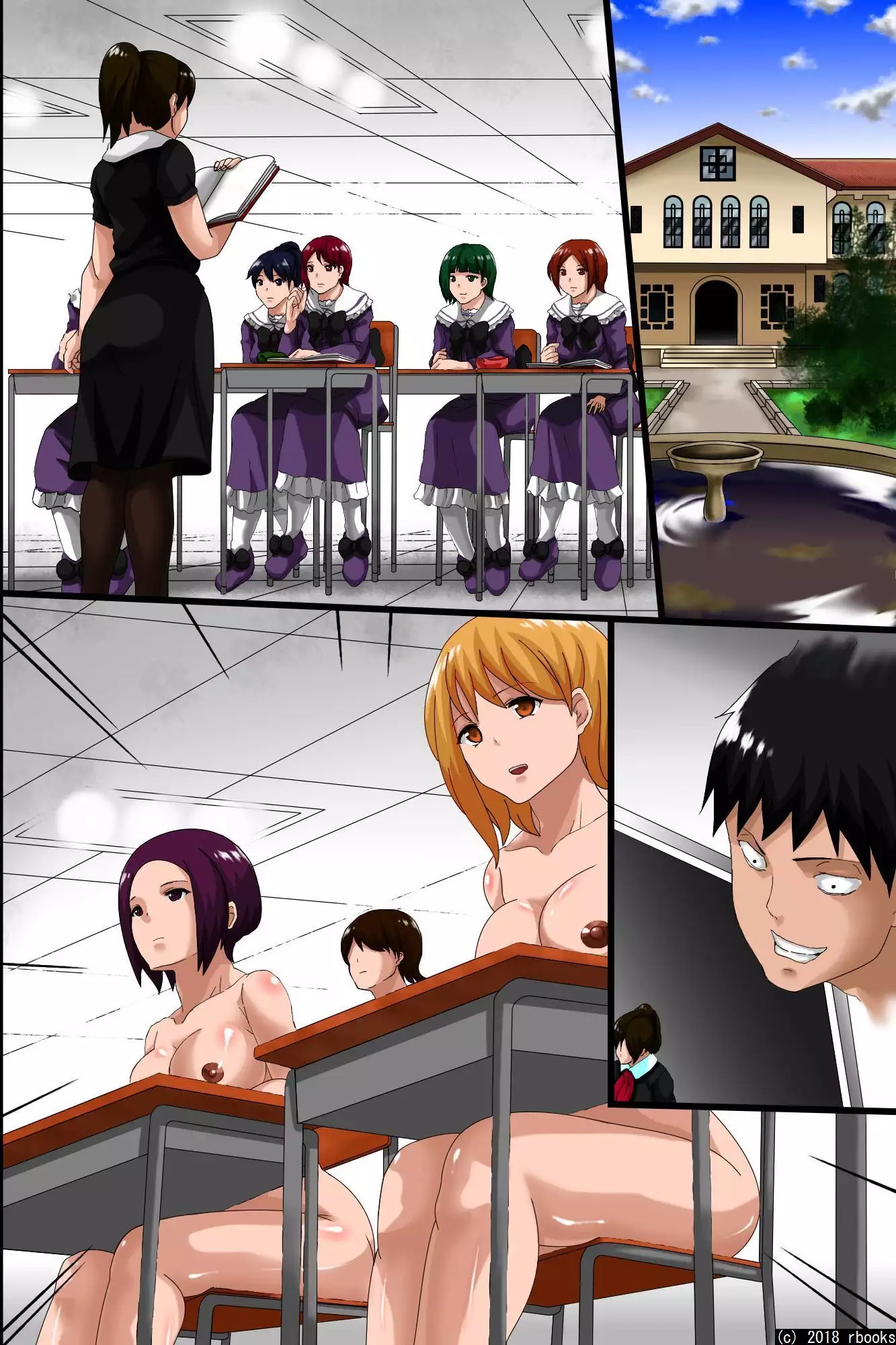 Academy controlled by one man ~ Time stop & hypnotic mind control