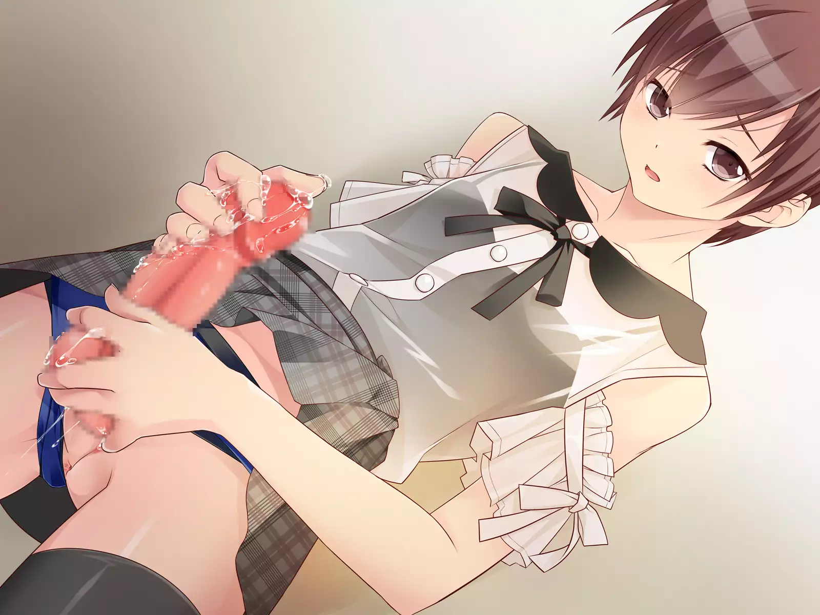 Josou de toire de futanari senpai to !