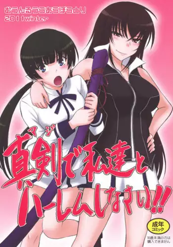 (C81) [MOON RULER (Tsukino Jyogi)] Maji de Watashi-tachi to Harem Shinasai!! (Maji de Watashi ni Koi Shinasai!!)