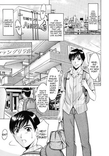[Hoshino Ryuichi] Yuuwaku no Toshiue Apartment Ch.1-2 [English] [constantly]