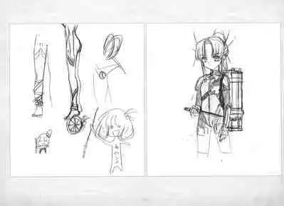 ALICESOFT ORION SCRIBBLES with CROQUIS ULTIMATE EDITION VOL.4 織音計画特別版 ラフ画集