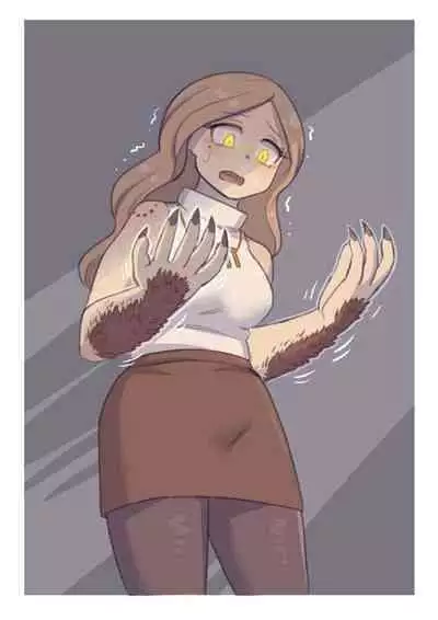 Futanari Werewolf by Mokushi