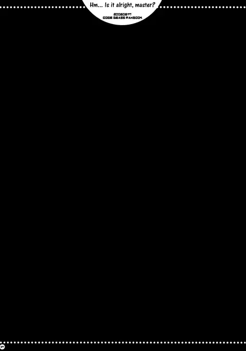 Hm... Is it alright, Master?