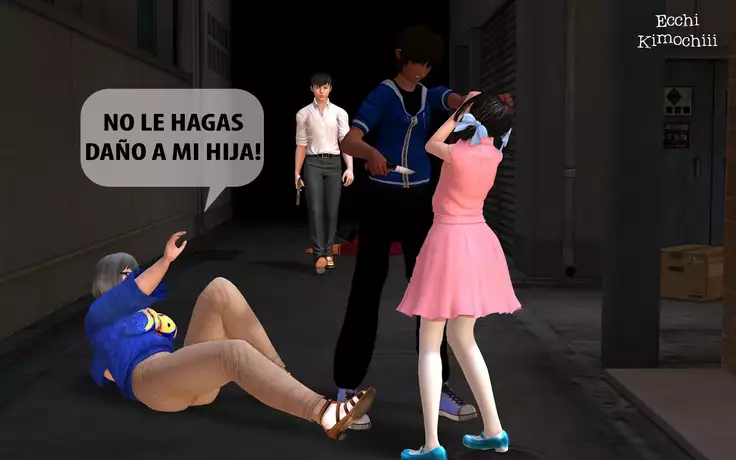 "Robo en el Callejón" parte 1/3 decensored "Ecchi Kimochiii"