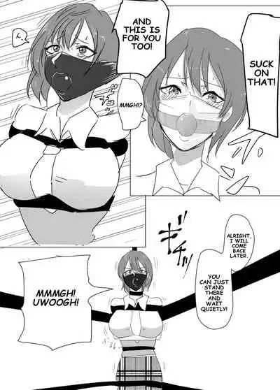 high school girl caught in a trap