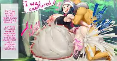 [Kawahagitei] Hikari no shikyū wa masutābōru!! Jutai hokaku-ritsu 100-pāsento harama sa rete mo daijōbu ~tsu! | Dawn's Womb Is A Master Ball!! Even As She Gets Impregnated With 100% Impregnation Capture Rate, She's Fine! (Pokémon) [English]