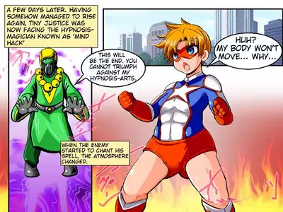 TINY JUSTICE - The Hero Boy Defeat Rape