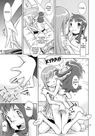 Girl in marine blue *