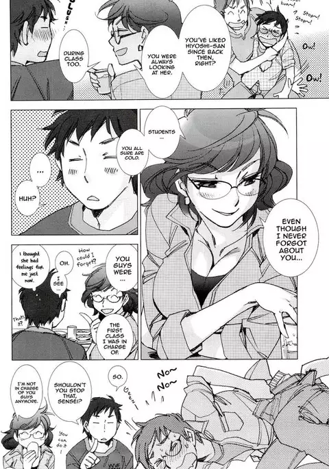 Tsunashima-kun and Ookura Sensei