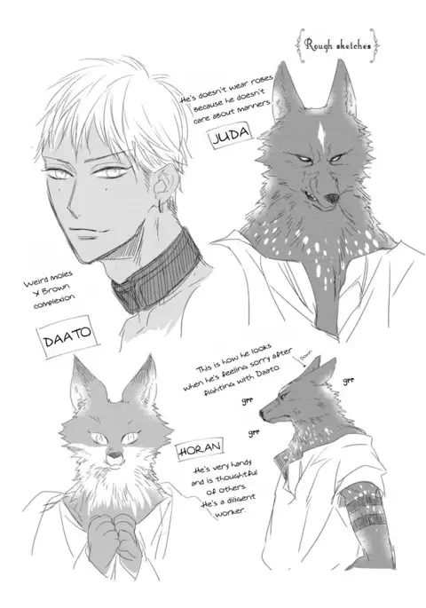 Pendulum: Kemonohito Omegaverse Ch. 1-3