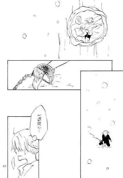 海の虹が沈む森