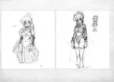 ALICESOFT ORION SCRIBBLES with CROQUIS ULTIMATE EDITION VOL.3 織音計画特別版 ラフ画集