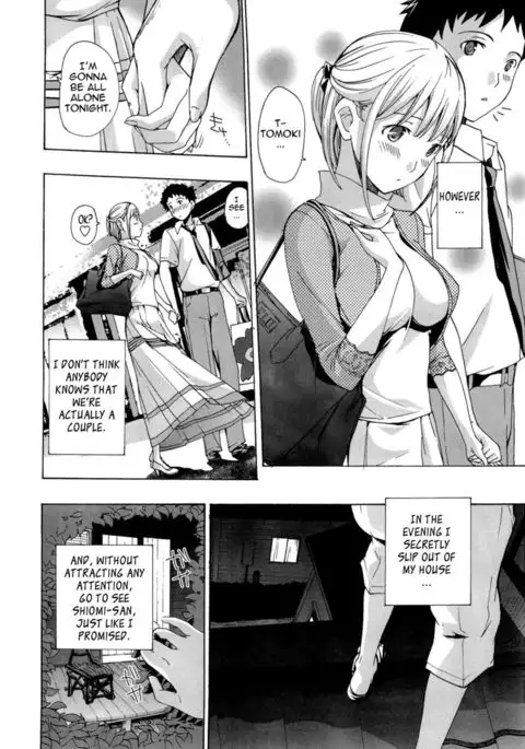 Long skirt, night in the park