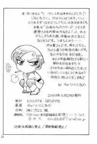 (CR33) [EINSATZ GRUPPE (Charlie Nishinaka)] Hontou no Kimochi (Gundam SEED)