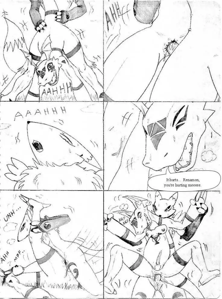 Digimon - Guilmon's Violation