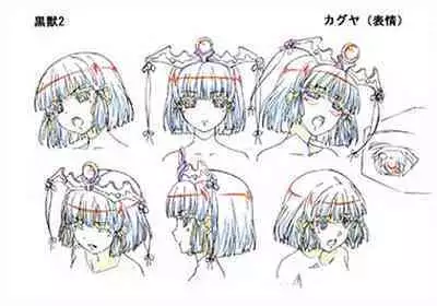 Kuroinu a1c Sketches Covers and Media