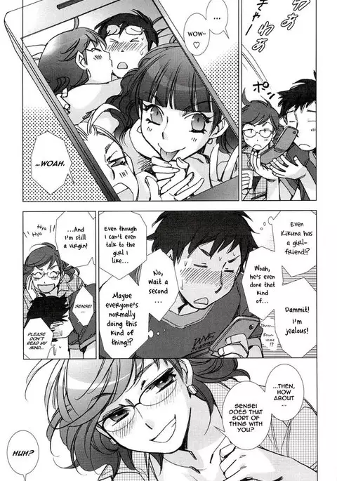 Tsunashima-kun and Ookura Sensei