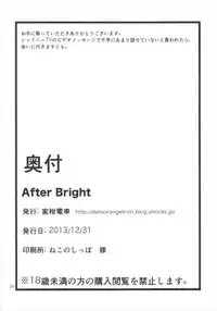 (C85) [Mikandensya (Dan)] After Bright (The iDOLM@STER)