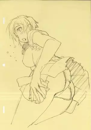 Misaki and Mika Sensei Sketchbook