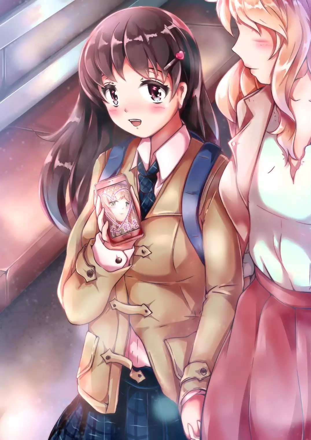 Lovers. Wheel: Amantoj Okuloj