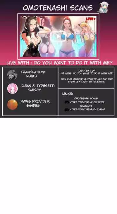 LIVE WITH : DO YOU WANT TO DO IT Ch. 1-8 [English]