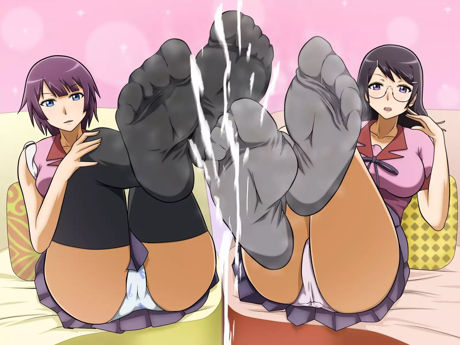 Boku to Kanojo to Migite no Kanojo.