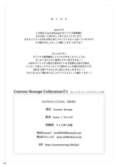 Current Storage Collection 1