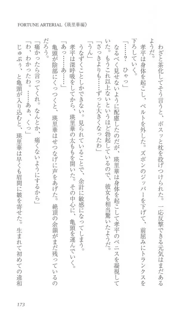 FORTUNE ARTERIAL 瑛里華編