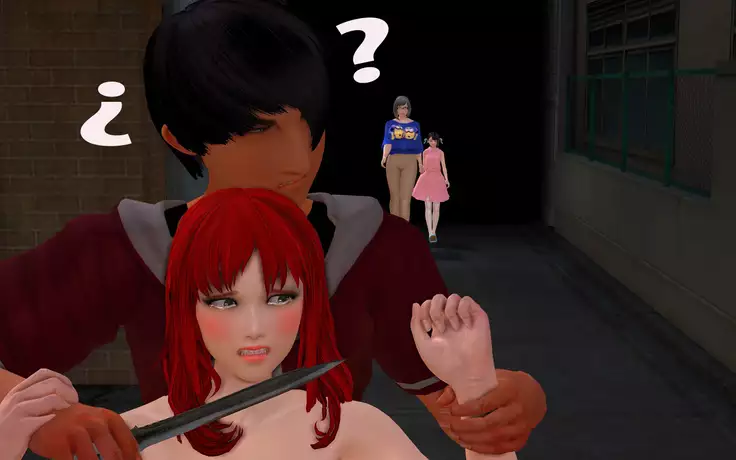 "Robo en el Callejón" parte 1/3 decensored "Ecchi Kimochiii"