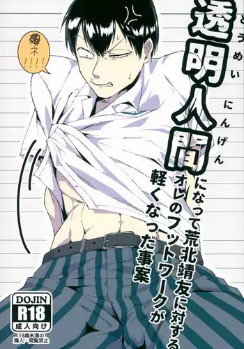 (Hakogaku HIGHGRADE) [Kuborare (Totsusawa)] Toumei Ningen ni Natte Arakita Yasutomo ni Taisuru Ore no Footwork ga Karuku Natta Jian (Yowamushi Pedal)
