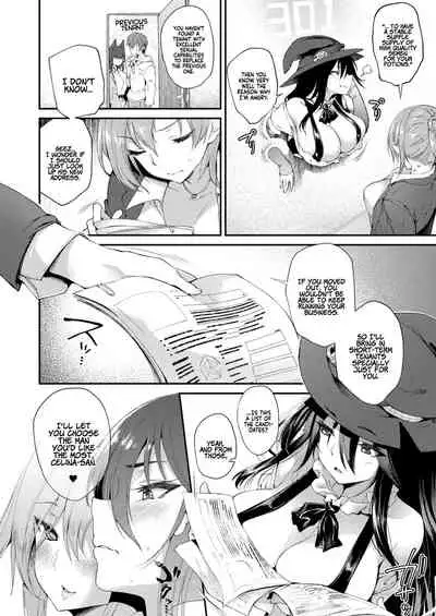 [Oohira Sunset] Kabeana Tsuki Juukyo e Youkoso 301-goushitsu Majo Serina no Baai 1-2 | Welcome to the Residence with a Glory Hole. Room 301 Witch Celina’s Case 1-2 [English] [Coffedrug] [Digital]