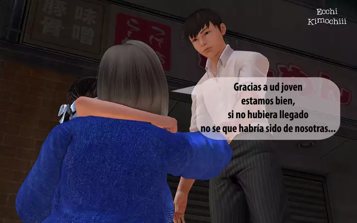 "Robo en el Callejón" parte 1/3 decensored "Ecchi Kimochiii"