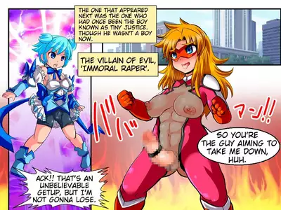 TINY JUSTICE - The Hero Boy Defeat Rape