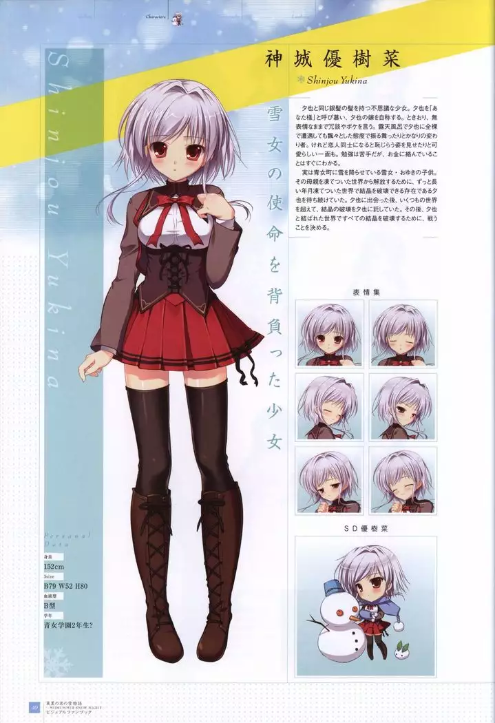 Manatsu no Yoru no Yukimonogatari -MIDSUMMER SNOW NIGHT- Visual Fanbook