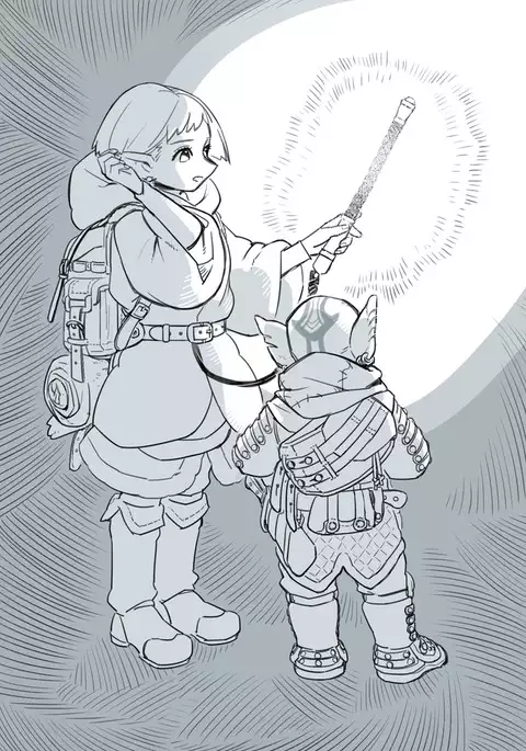 Futanari Elf x Hagure Goblin