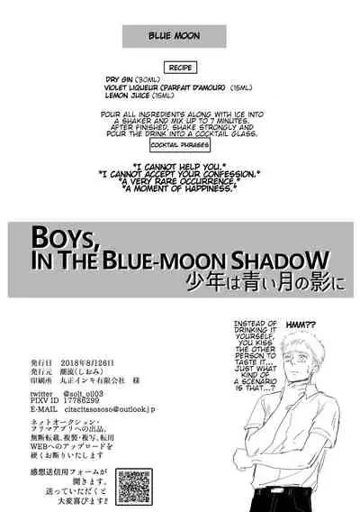 Boys, in the Blue-Moon Shadows