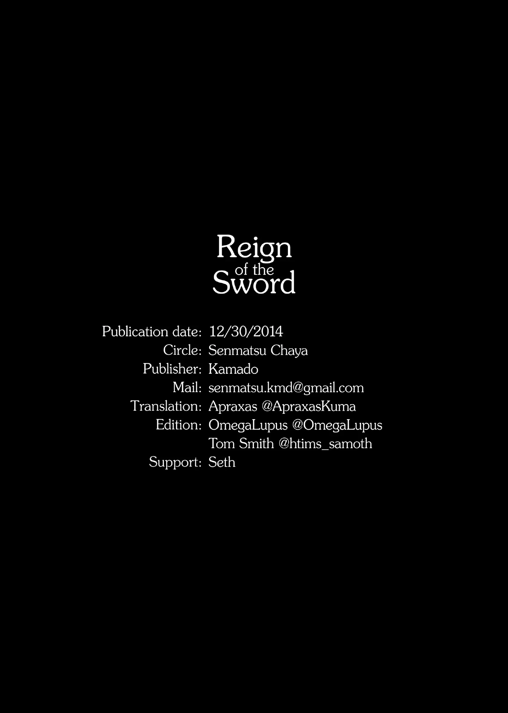 Reign of the Sword