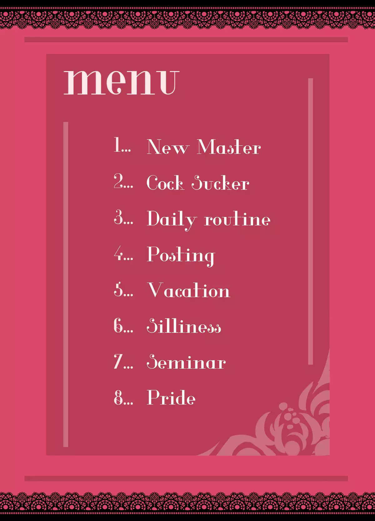 "SISSY A LA CARTE 3" ~Netorare Otokonoko, Teisoutai Kanri Mesuka Choukyou~